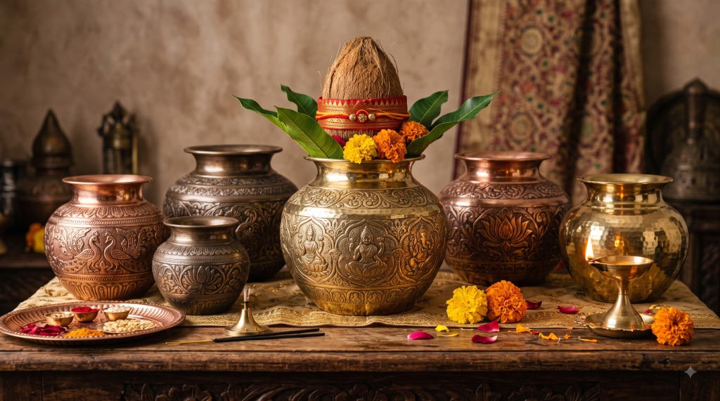 Decorative Engraved Royal Kalash — Kalash Enterprises (Representational Image)