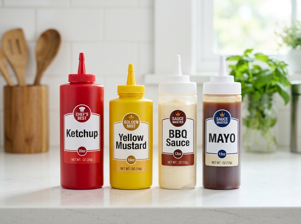 Sauce Bottles — Lakshya International (Representational Image)
